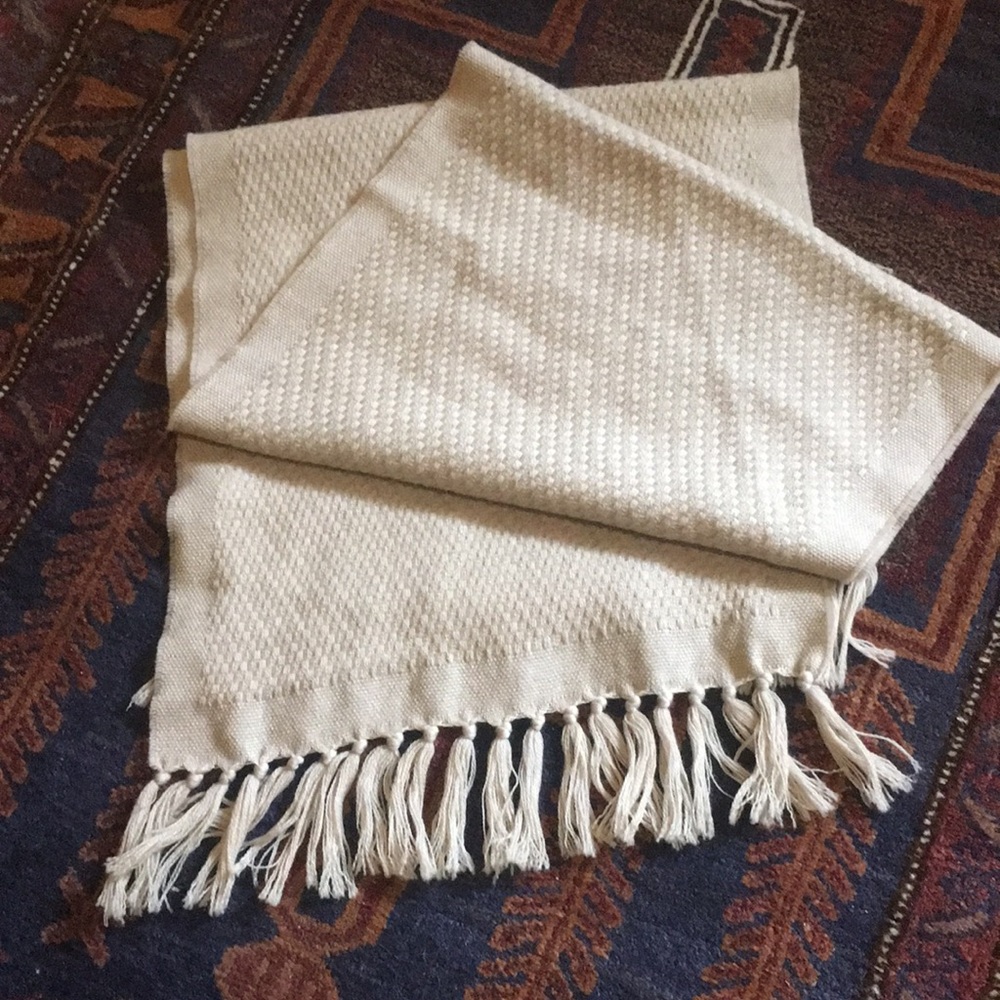 Strenesse- Gabriele Strehle cashmere blend scarf.
